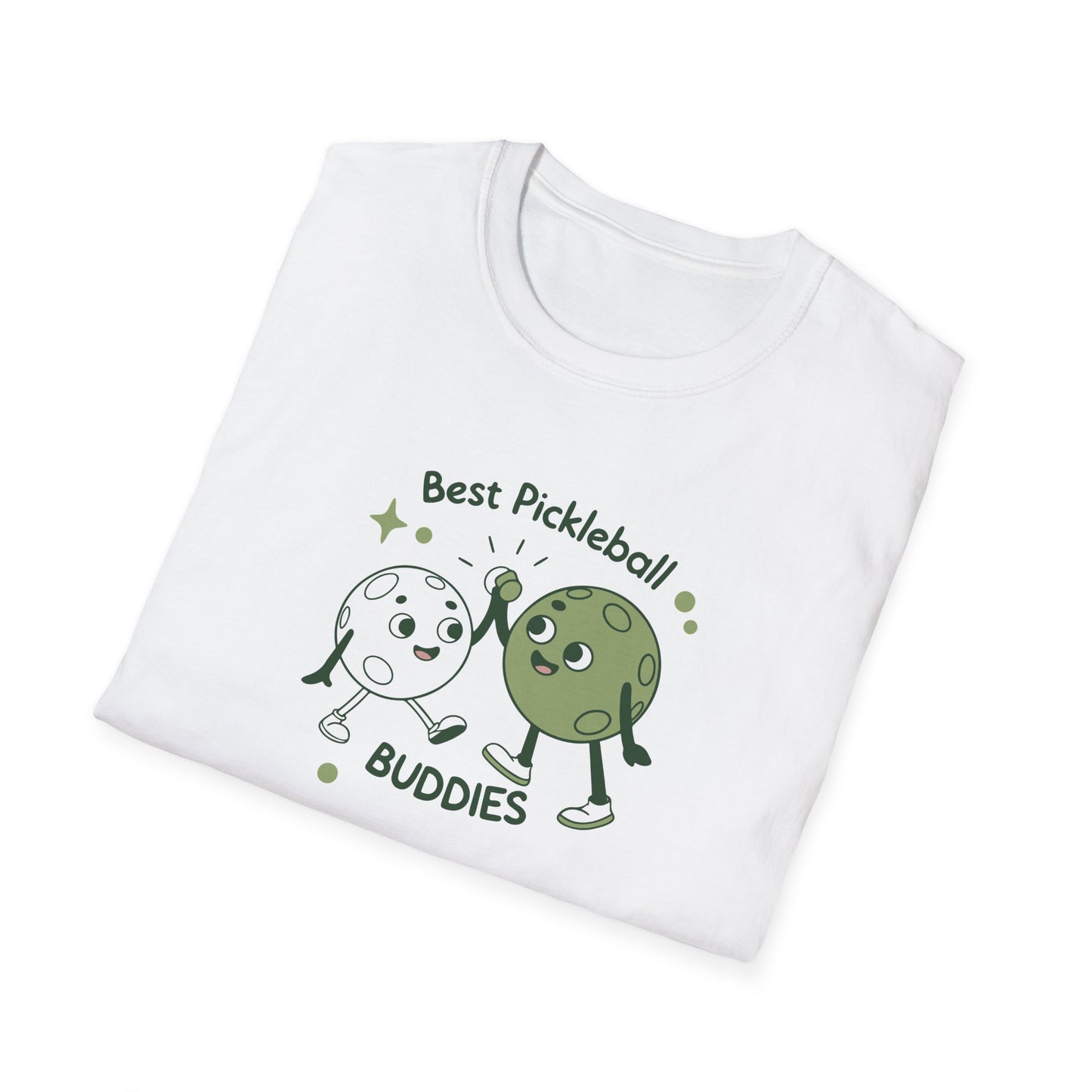 Men's Comfy Pickleball T-shirt - Best Pickleball Buddies