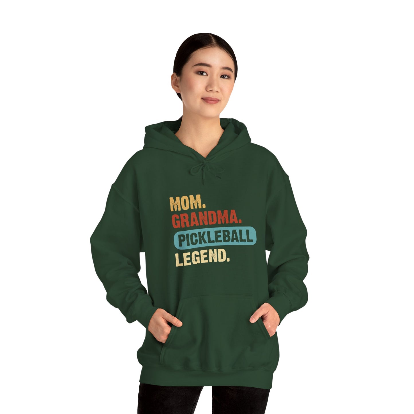 Women's Soft Pickleball Hoodie - Mom Grandma Pickleball Legend