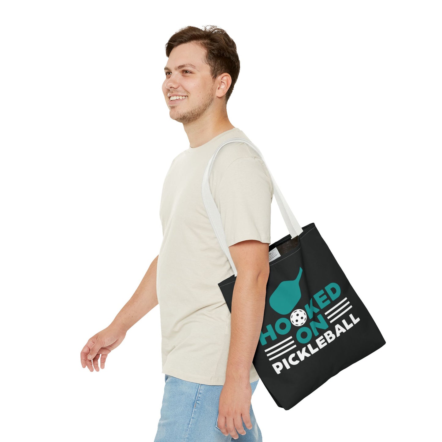 Pickleball Bold Tote Bag - Hooked on Pickleball
