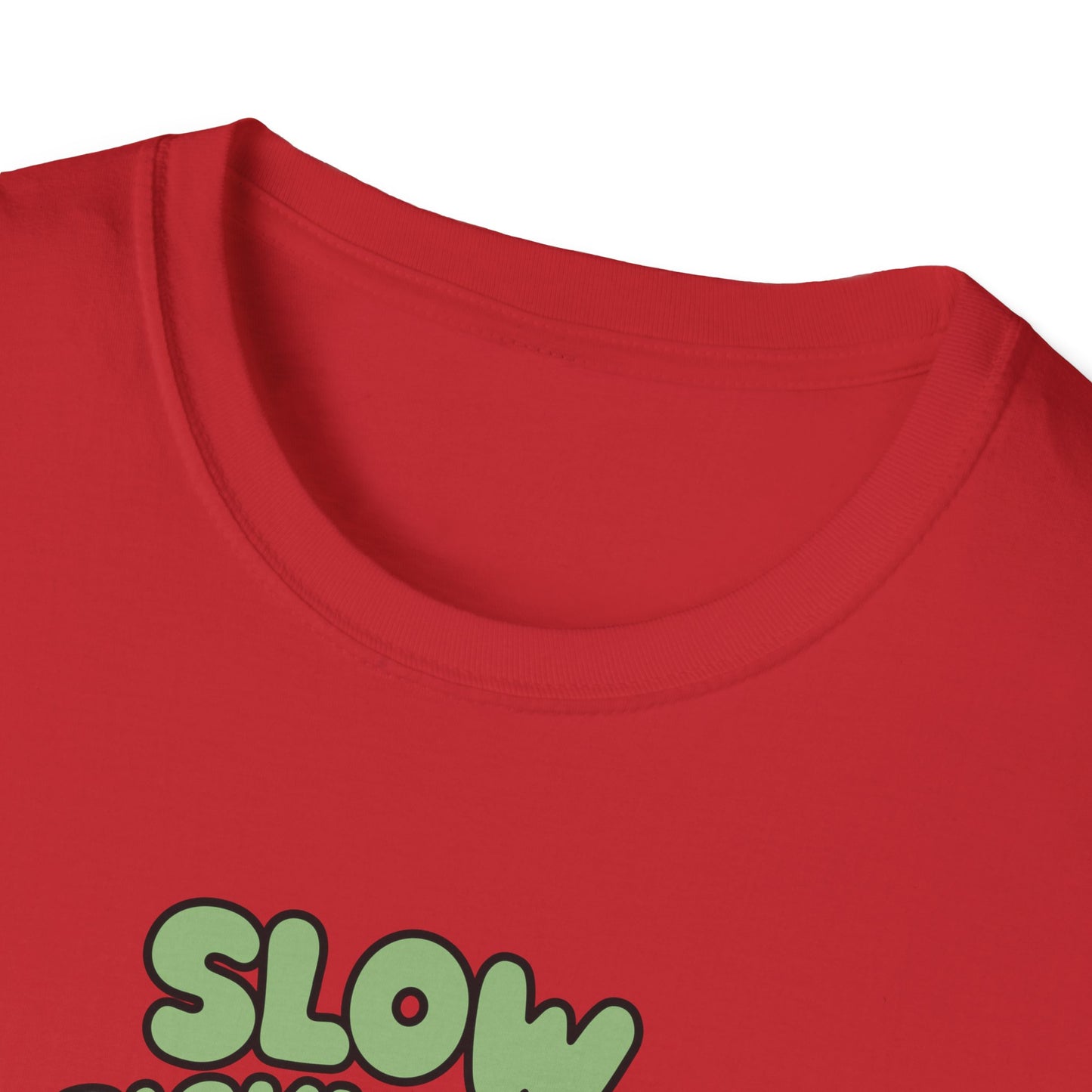 Men's Soft Pickleball T-shirt - Slow Pickleball Days