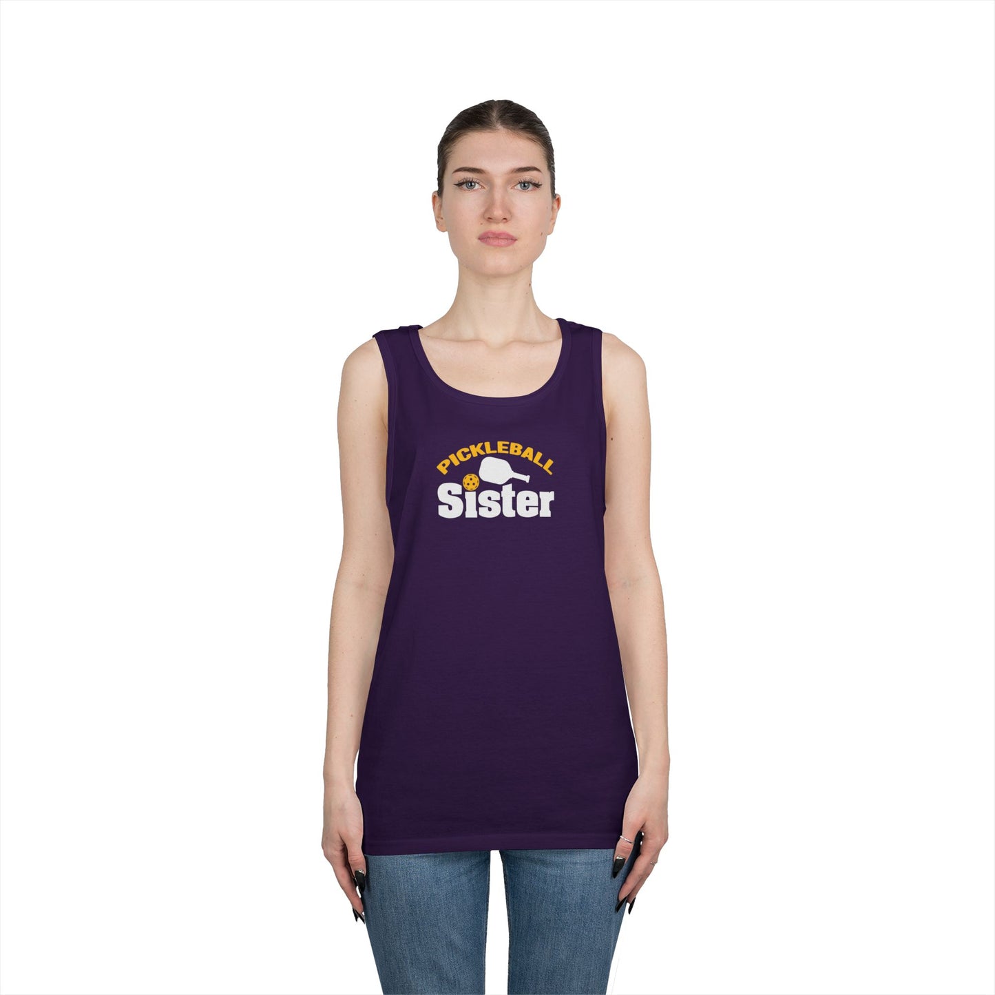 Women's Unique Pickleball Tank Top - Pickleball Sister