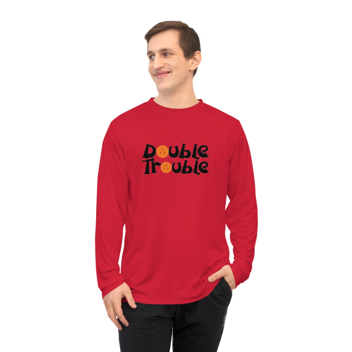 Men's Lightweight Pickleball Long Sleeves top - Double Trouble