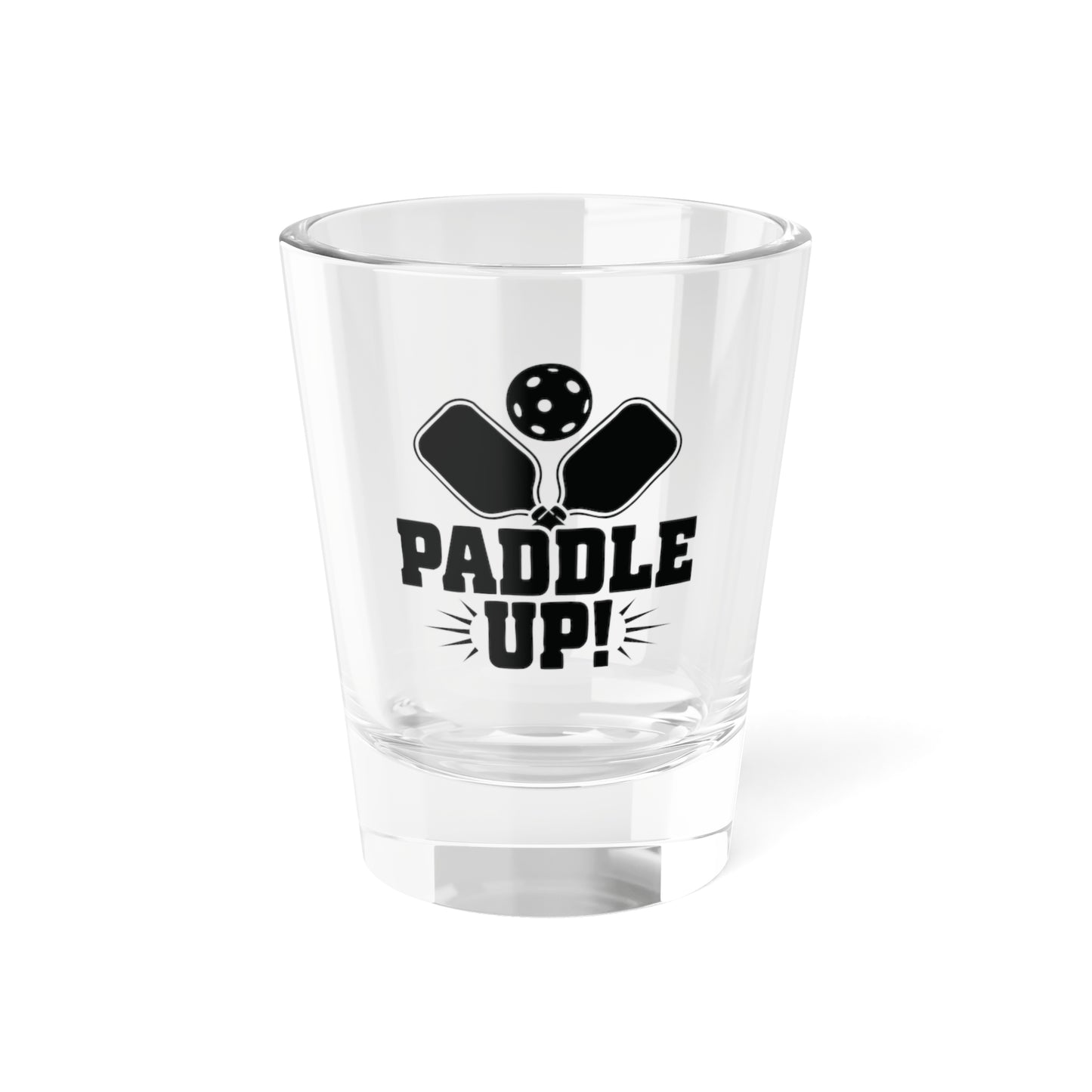 Pickleball Durable Shot Glass - Paddle Up