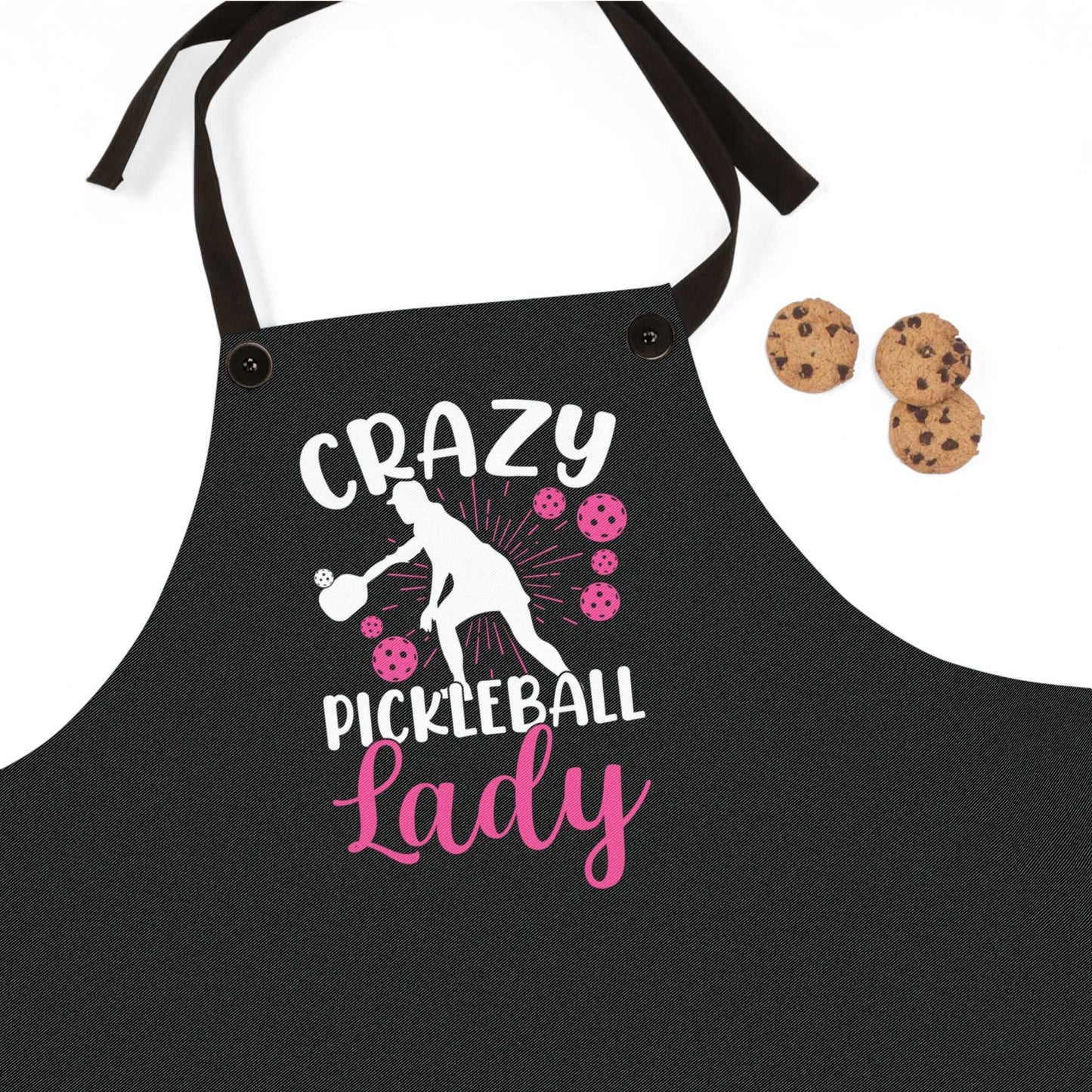 Pickleball Playful Apron - Crazy Pickleball Lady
