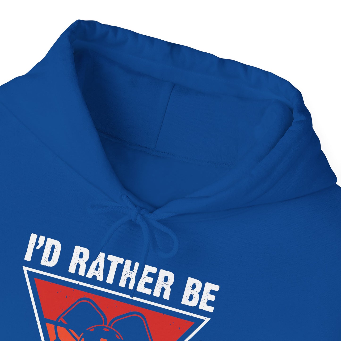 Men's Cool Pickleball Hoodie - I'd Rather Be Pickleball