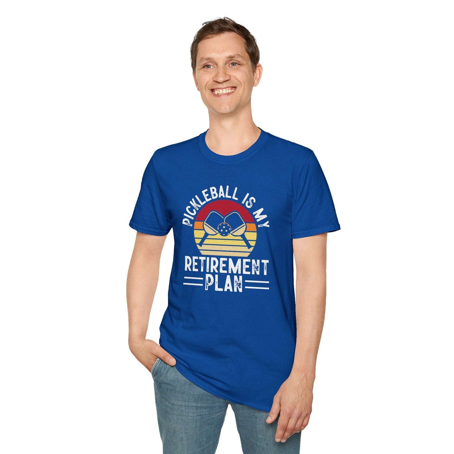 Men's Cool Pickleball T-shirt - Pickleball Is My Retirement Plan