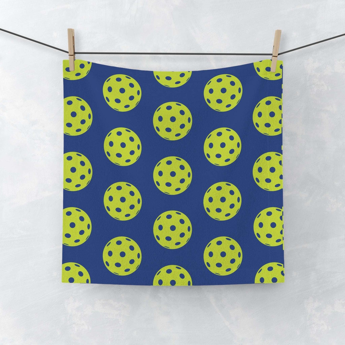 Pickleball Vibrant Face Towel - Pickleball Ball
