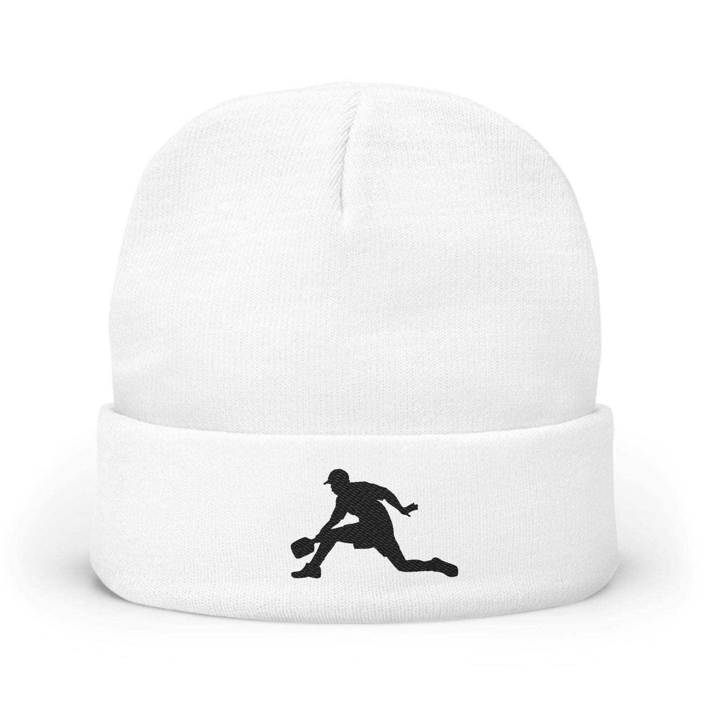 Pickleball Stylish Beanie - Pickleball Player White