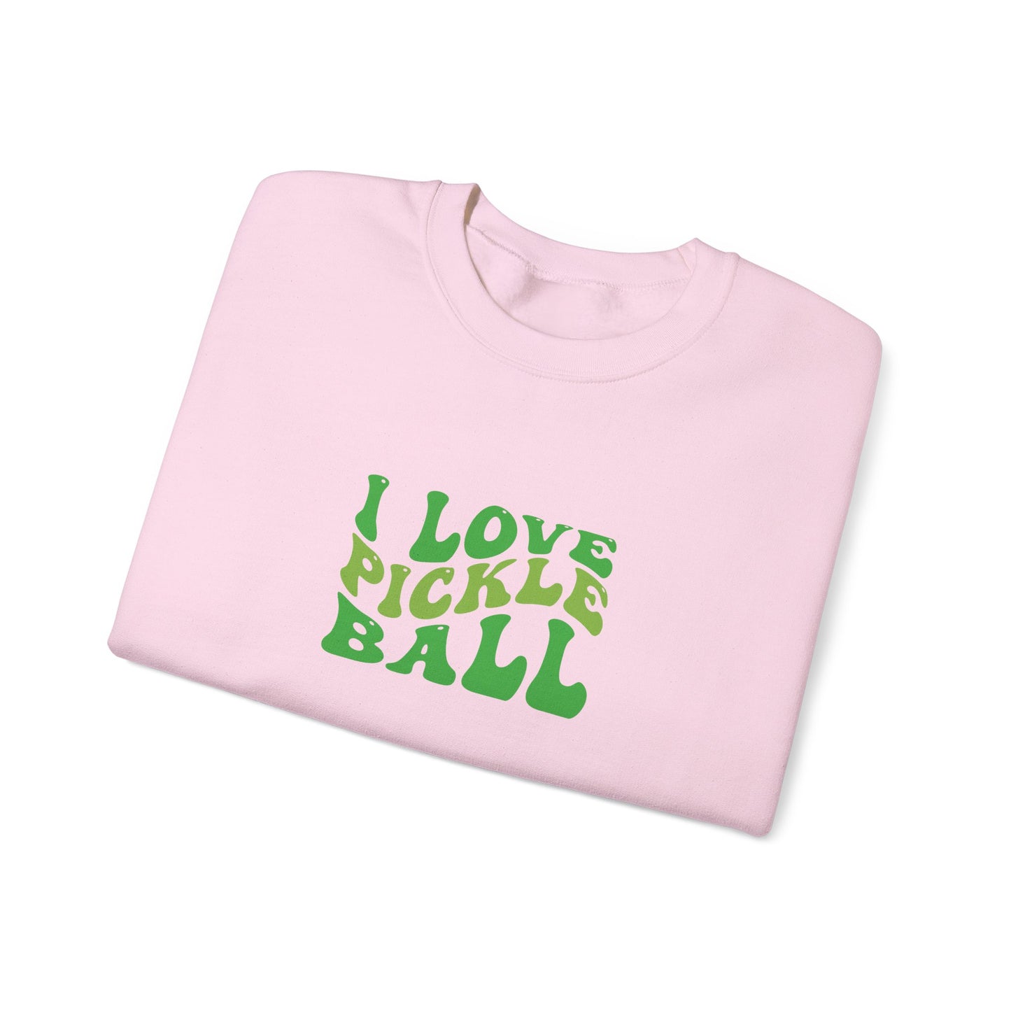 Women's Soft Pickleball Sweatshirt - I Love Pickleball