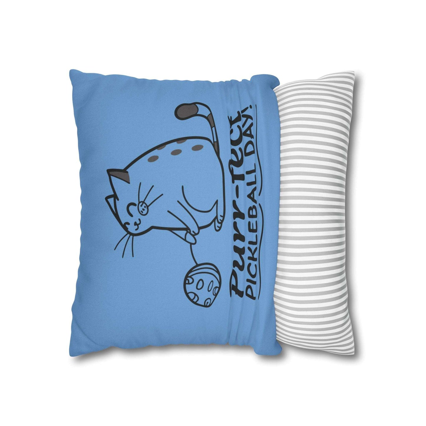 Pickleball Unique Pillowcase - Purr-fect Pickleball Day