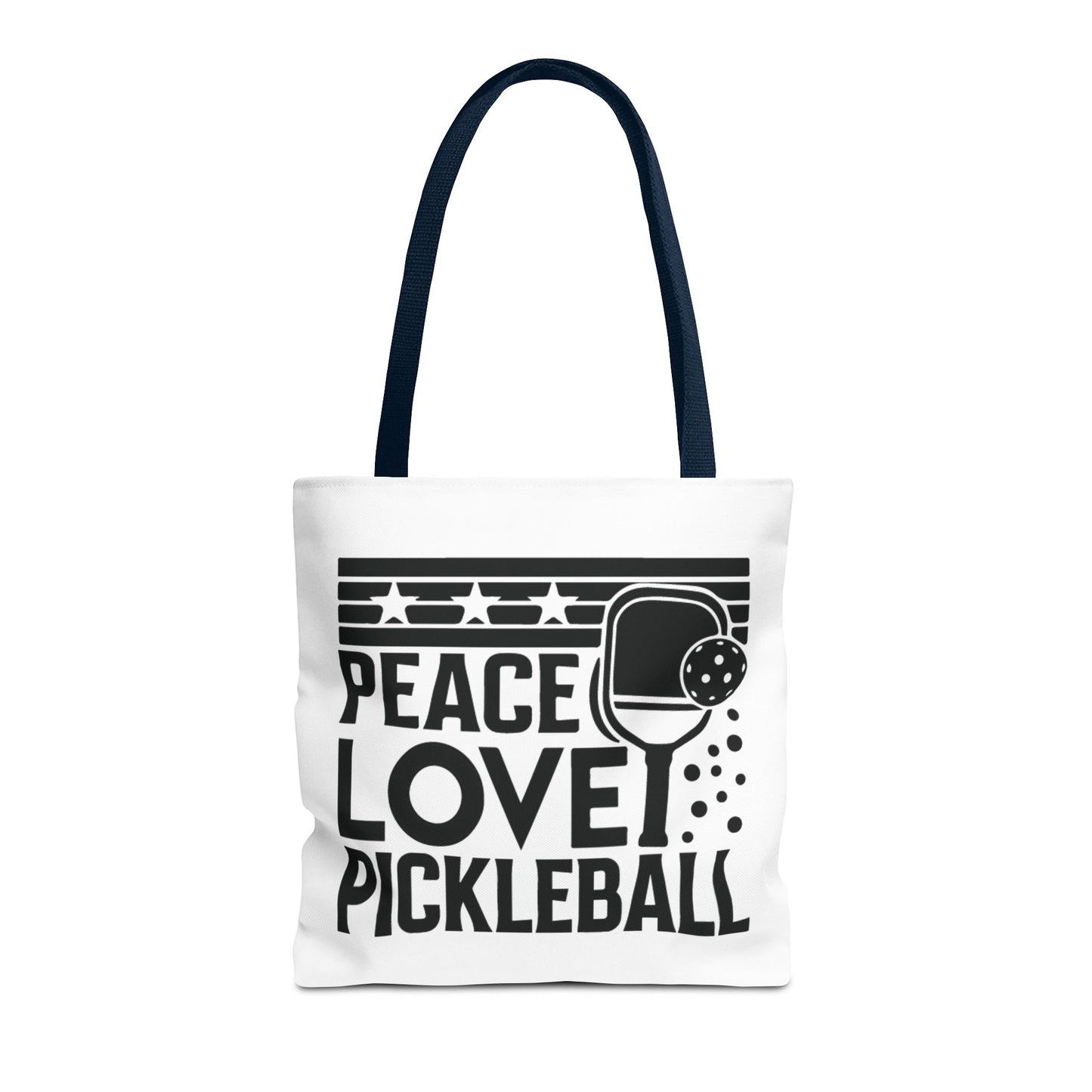 Pickleball Bold Tote Bag - Peace Love Pickleball