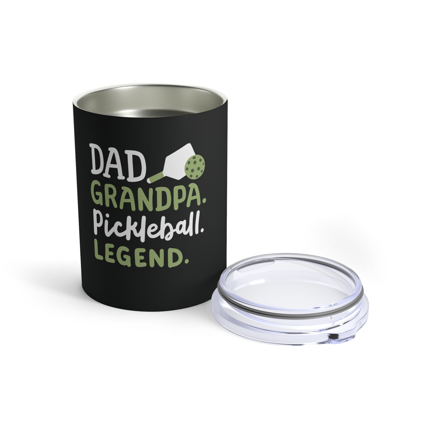 Pickleball Handy Tumbler - Dad Grandpa Pickleball Legend