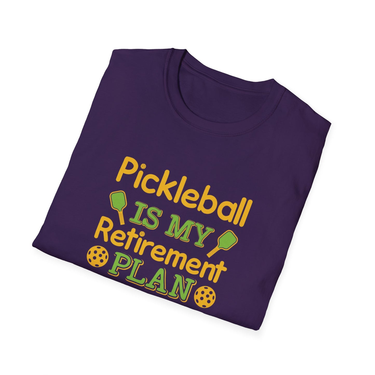 Women's Playful Pickleball T-shirt - Pickleball Is My Retirement Plan