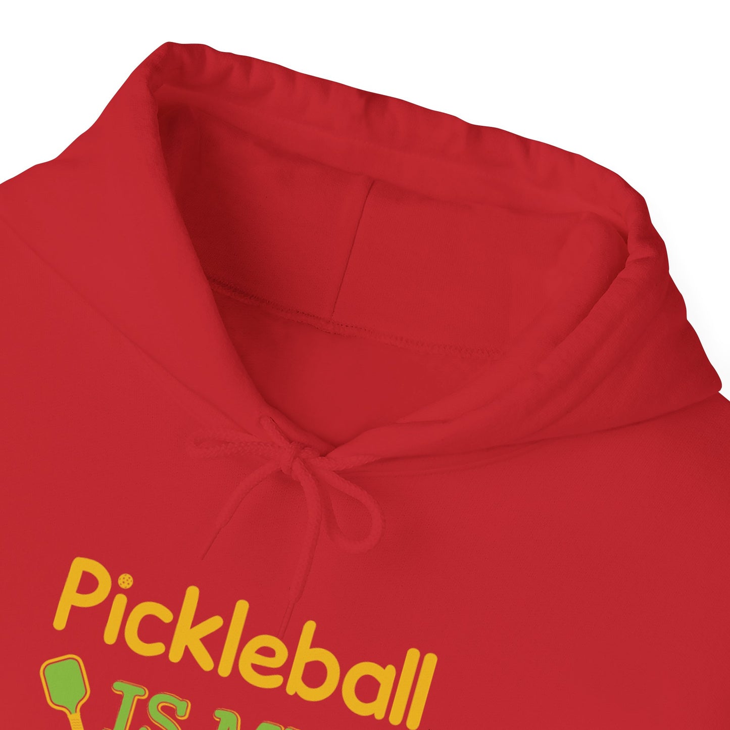 Men's Durable Pickleball Hoodie - Pickleball Is My Retirement Plan