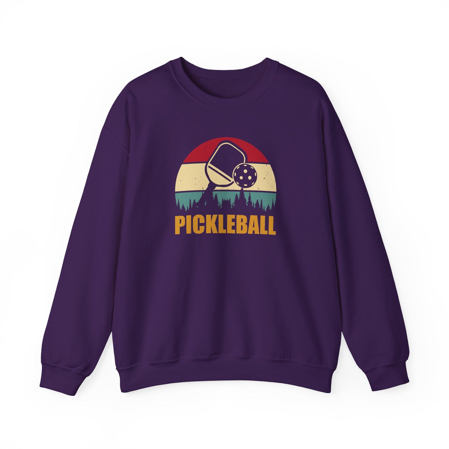 Men's Comfy Pickleball Sweatshirt - Pickleball Retro