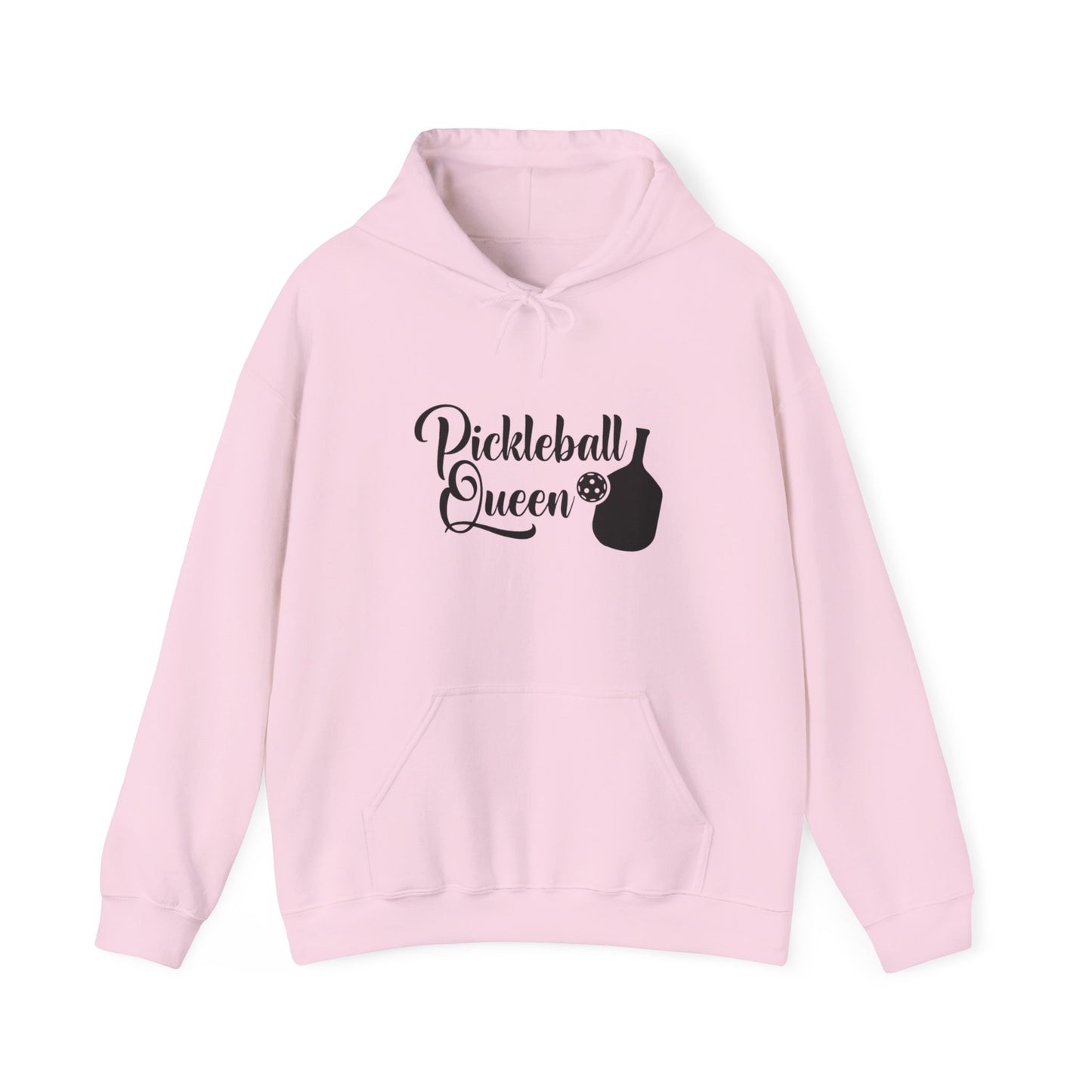 Women's Comfy Pickleball Hoodie - Pickleball Queen Pink