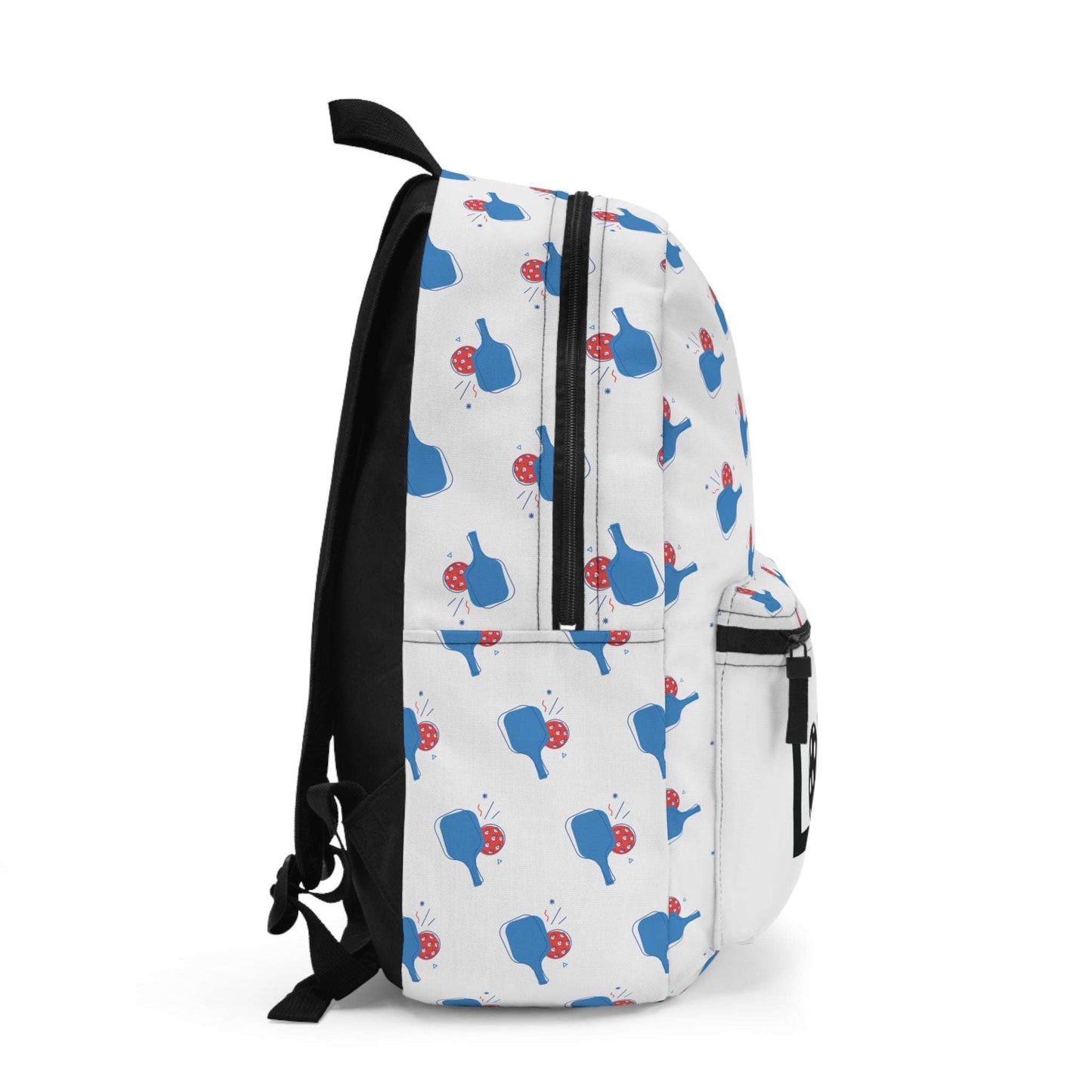 Pickleball Fun Backpack - Paddle and Ball Pattern