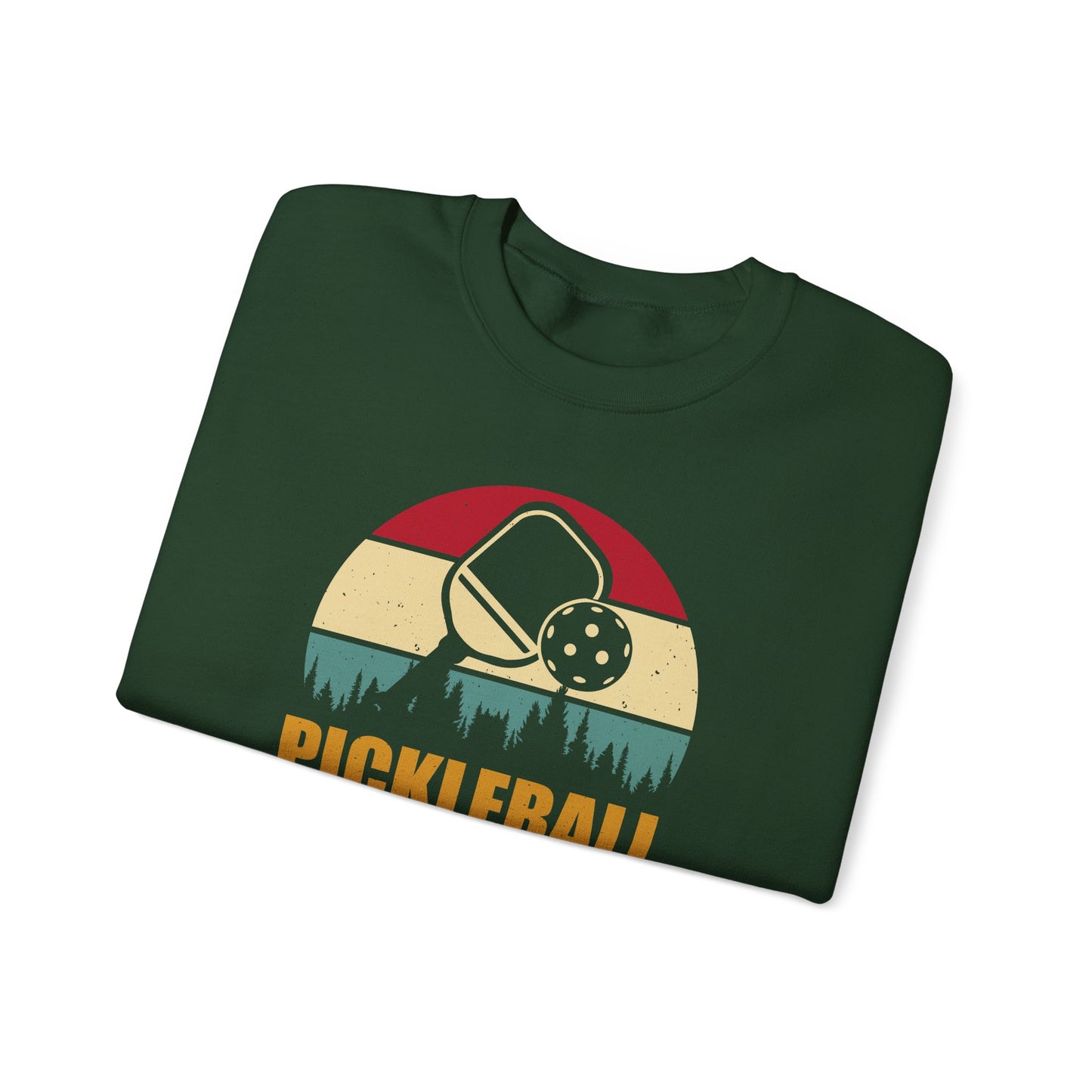 Women's Comfy Pickleball Sweatshirt - Pickleball Retro