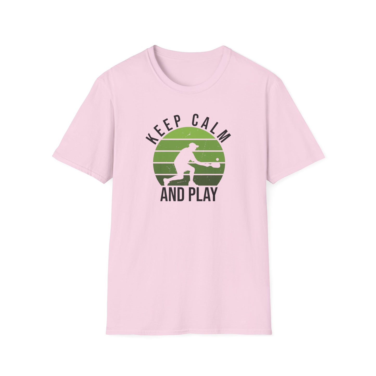 Women's Playful Pickleball T-shirt - Keep Calm and Play
