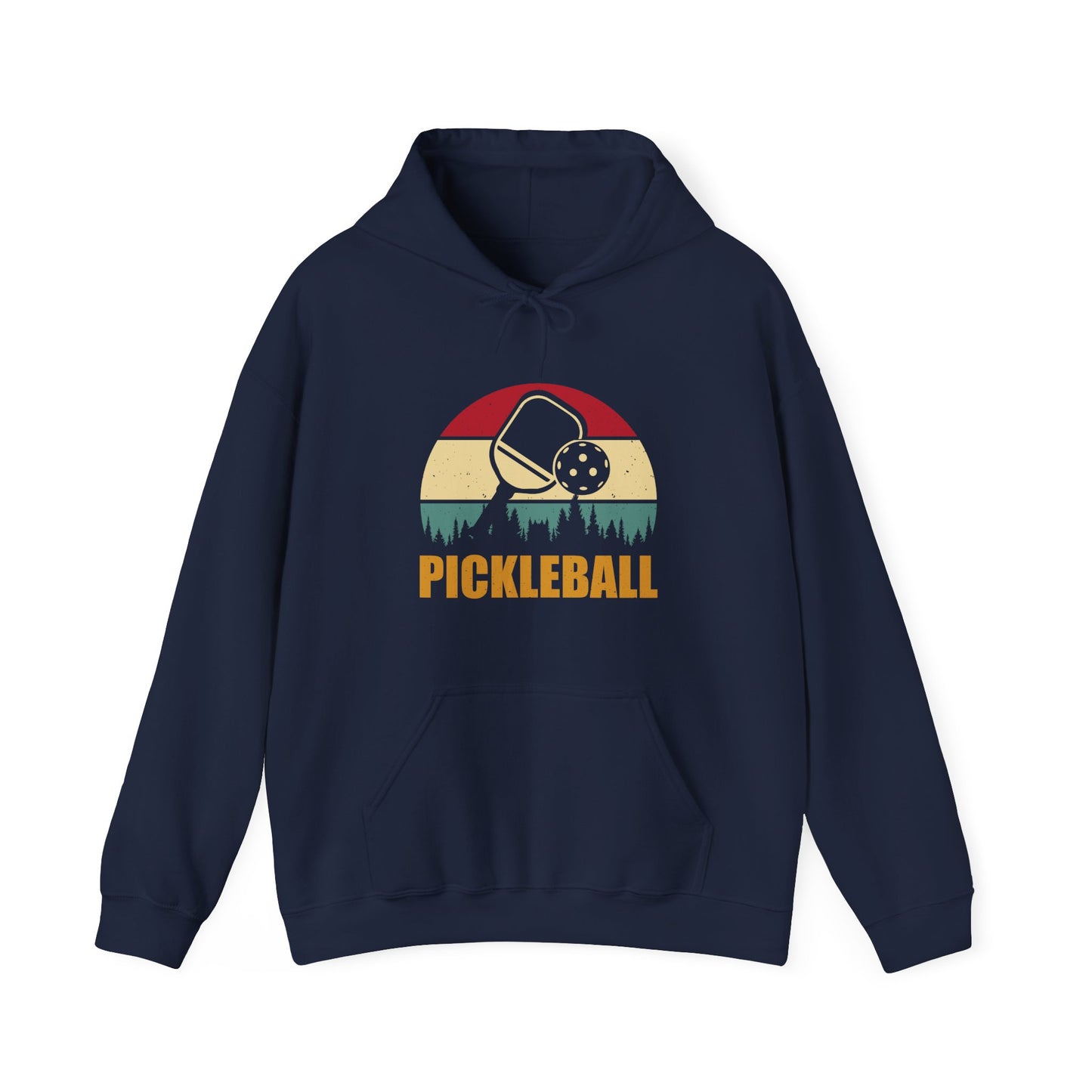 Men's Cool Pickleball Hoodie - Pickleball Retro
