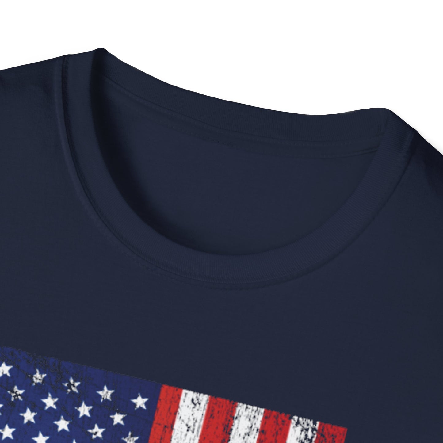 Women's Vibrant Pickleball T-shirt - Pickleball with American Flag