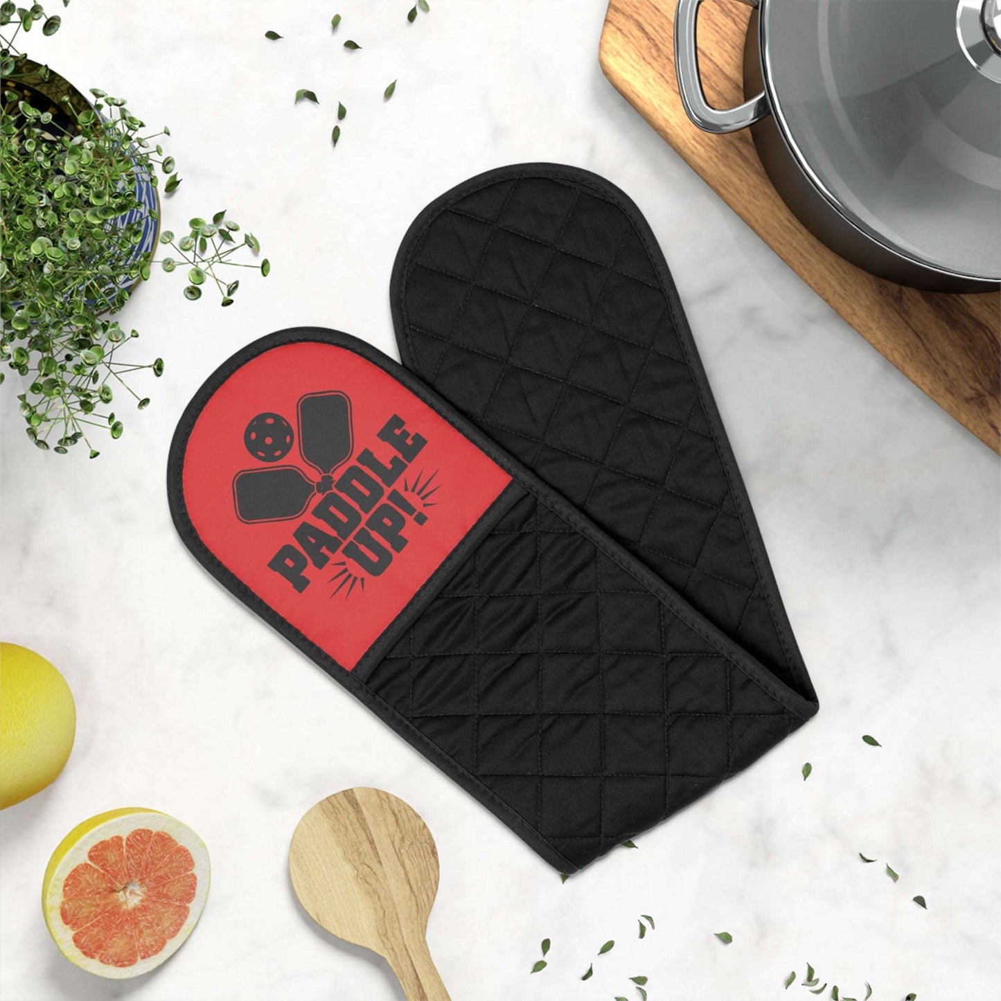 Pickleball Unique Oven Mitts - Paddle Up
