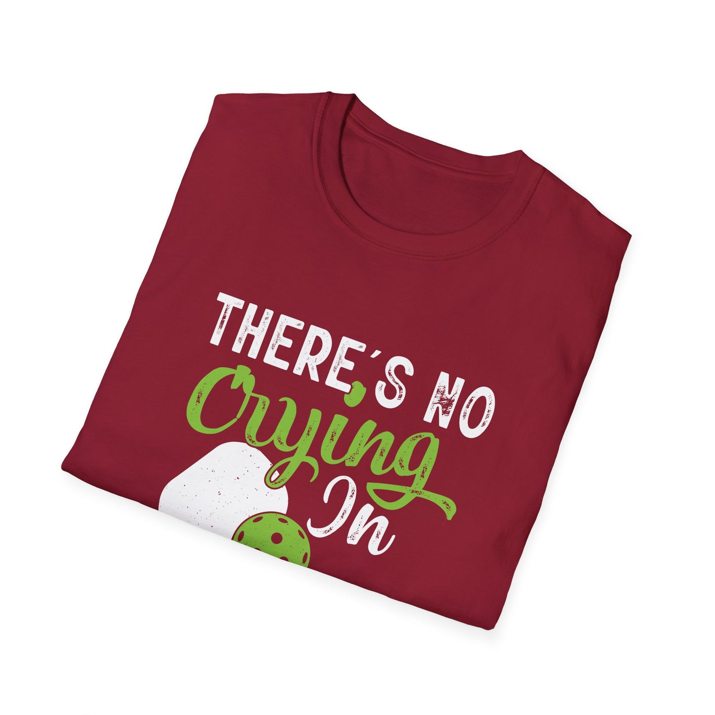 Women's Playful Pickleball T-shirt - There's No Crying in Pickleball