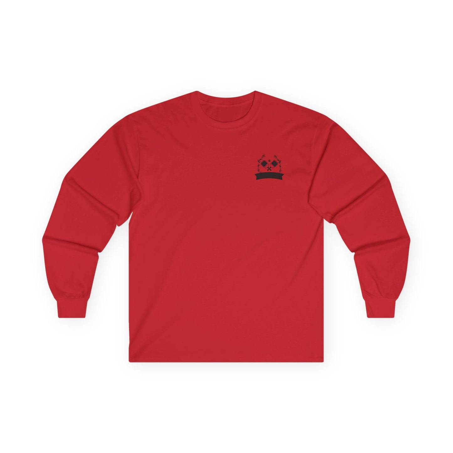 Women's Pickleball Long Sleeves top - Pickleball This Is My Happy Hour Red