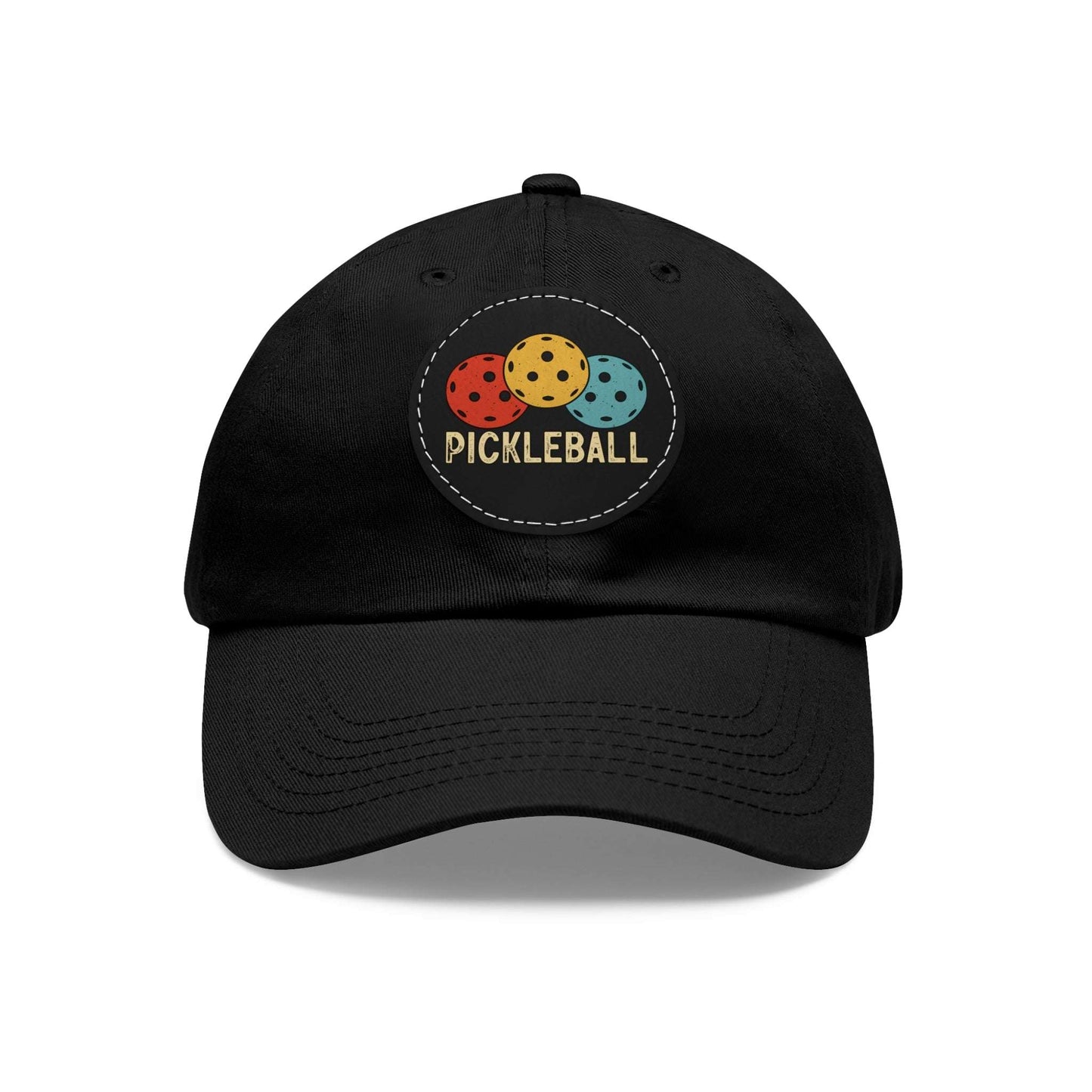 Pickleball Cool Cap - Trio Pickleball Retro Black