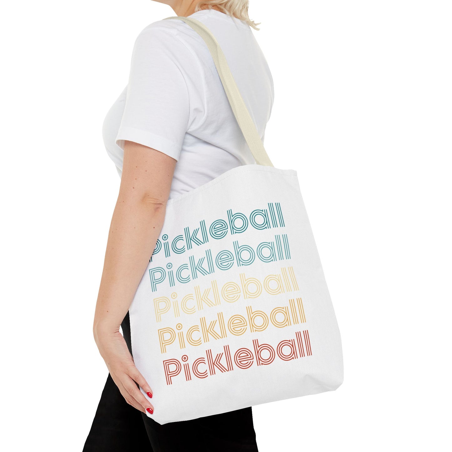 Pickleball Playful Tote Bag - Pickleball Repeat