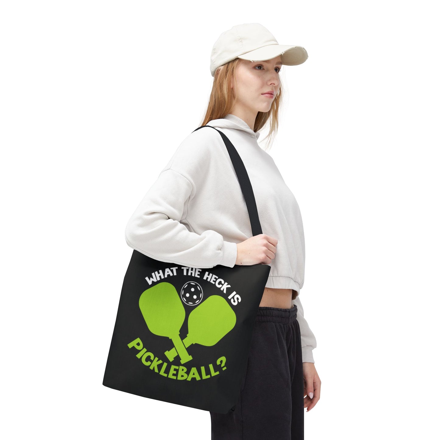 Pickleball Durable Tote Bag - What the Heck Is Pickleball?