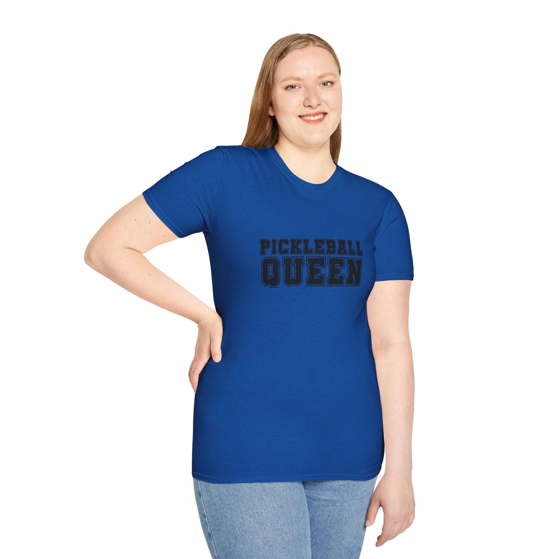 Women's Cute Pickleball T-shirt - Pickleball Queen