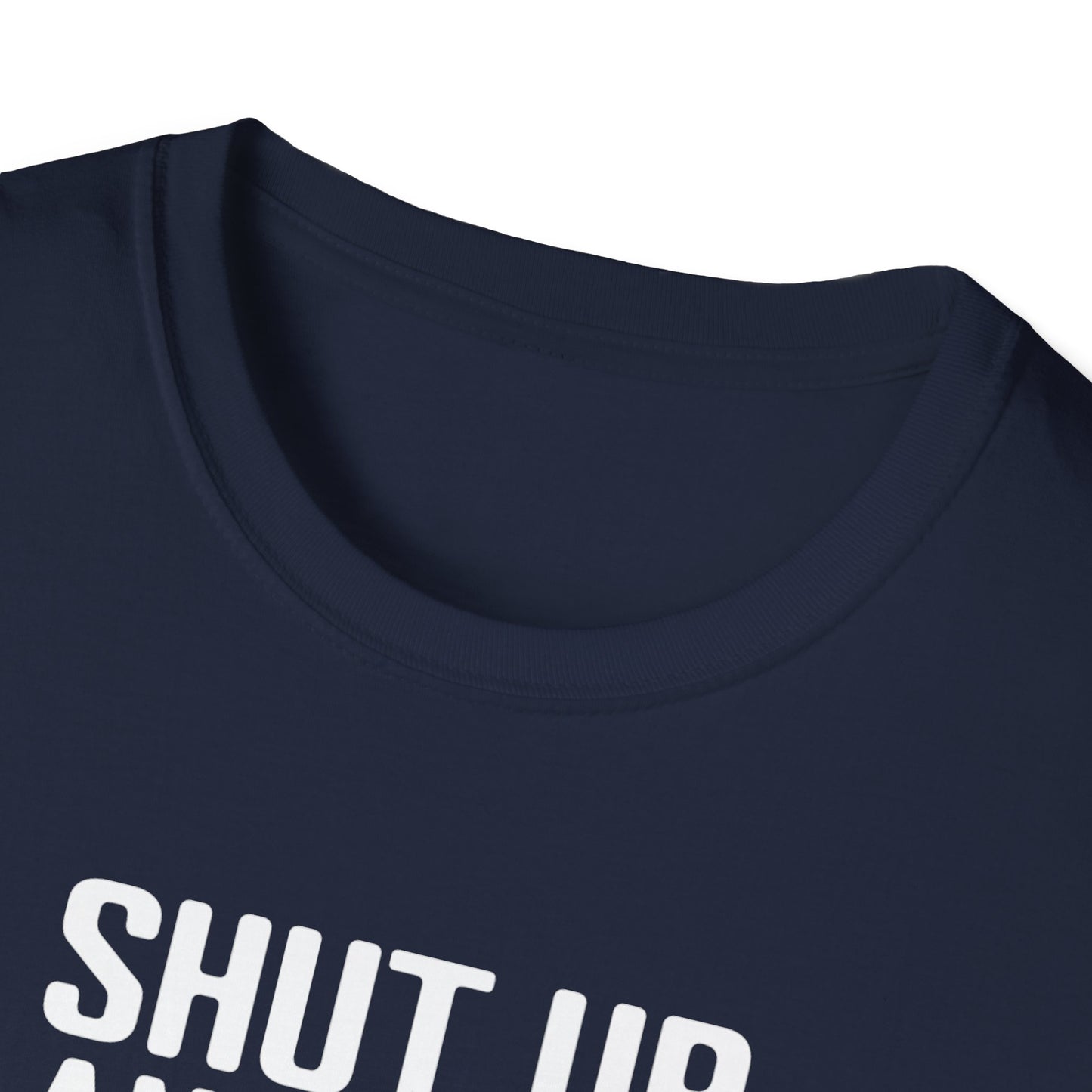 Men's Funny Pickleball T-shirt - Shut Up and Dink