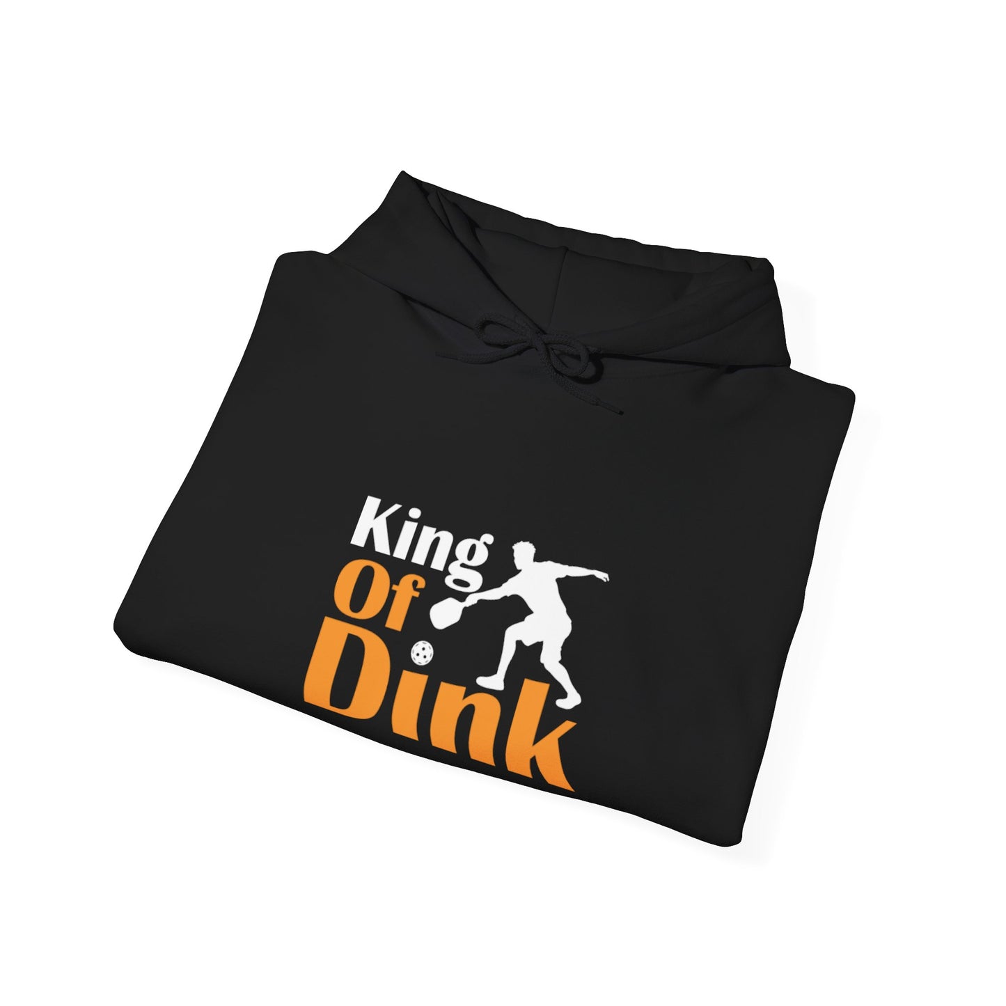 Men's Funny Pickleball Hoodie - King of Dink