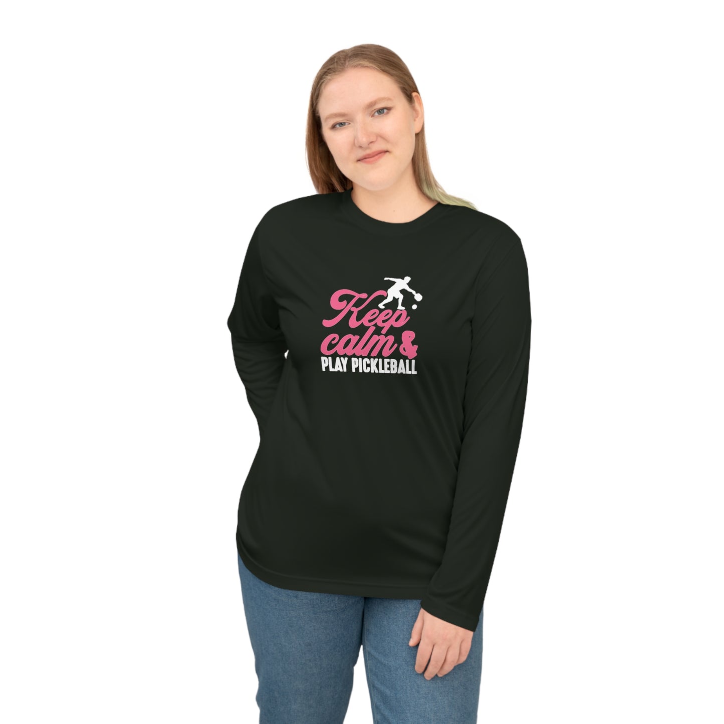 Women's Pickleball Long Sleeves top - Keep Calm & Play Pickleball