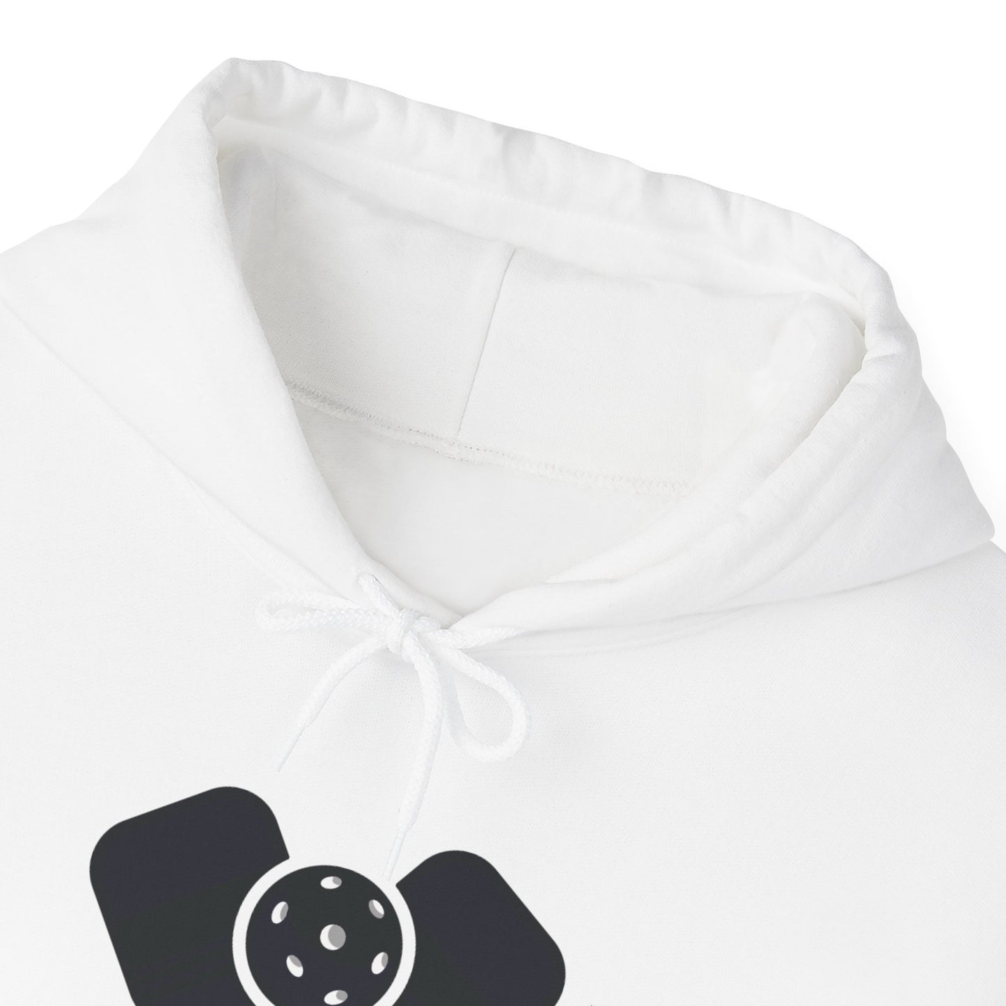 Men's Durable Pickleball Hoodie - Paddles and Ball