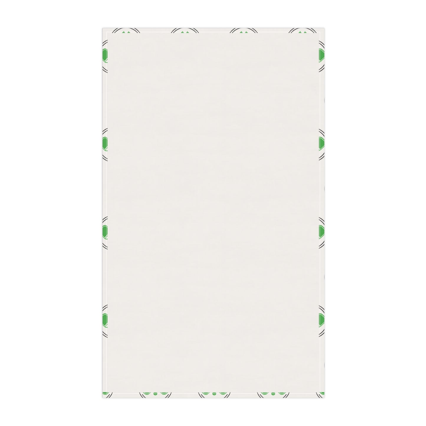 Pickleball Soft Tea Towel - Double Paddle Logo