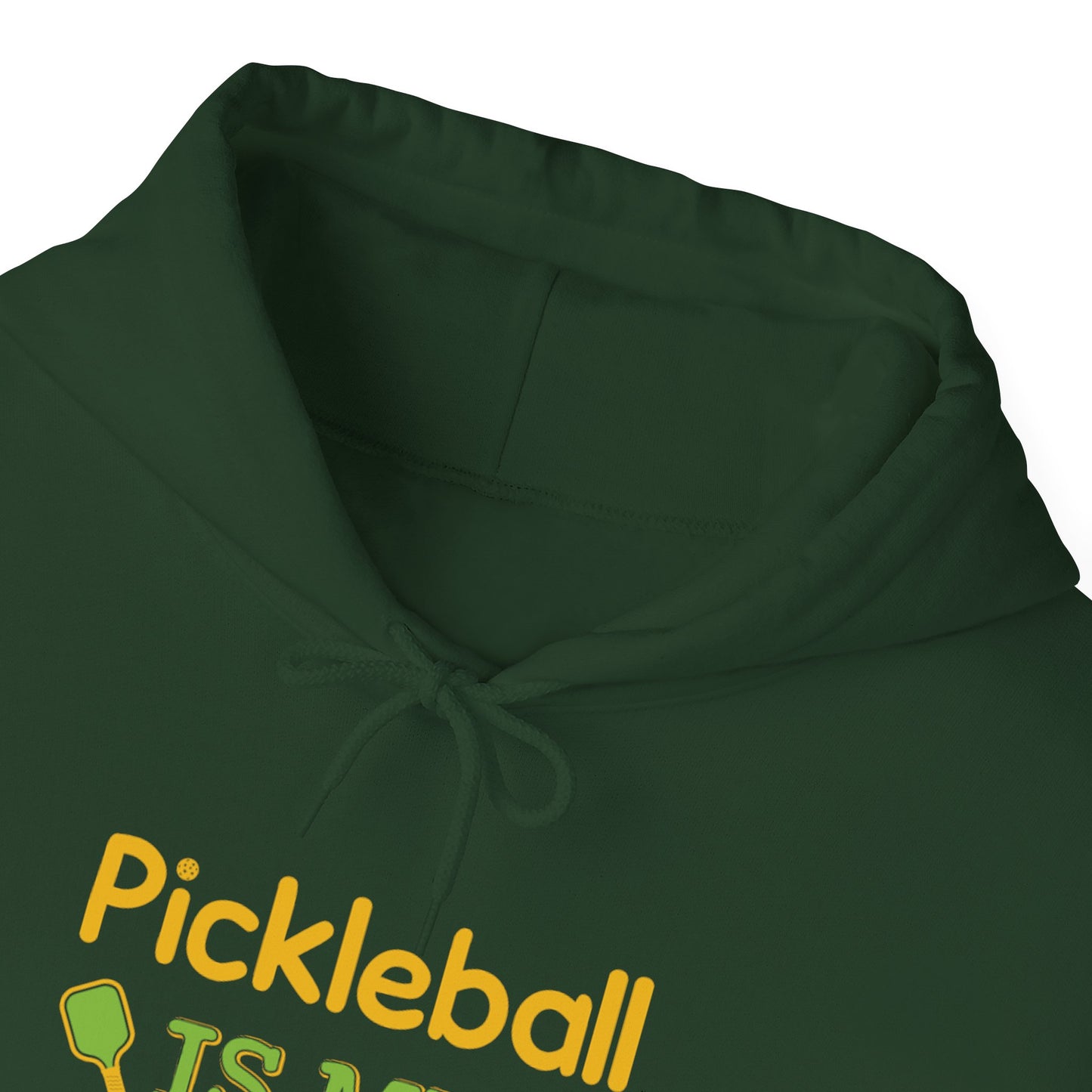 Men's Durable Pickleball Hoodie - Pickleball Is My Retirement Plan
