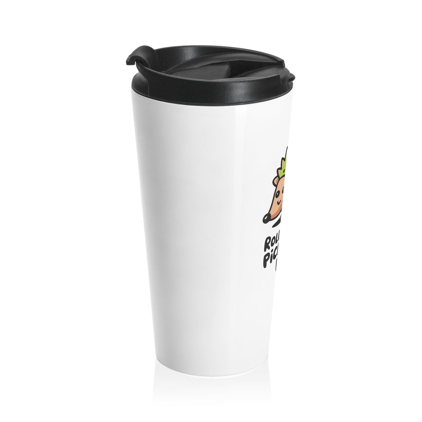 Pickleball Cute Travel Mug - Rolling into Pickleball Fun
