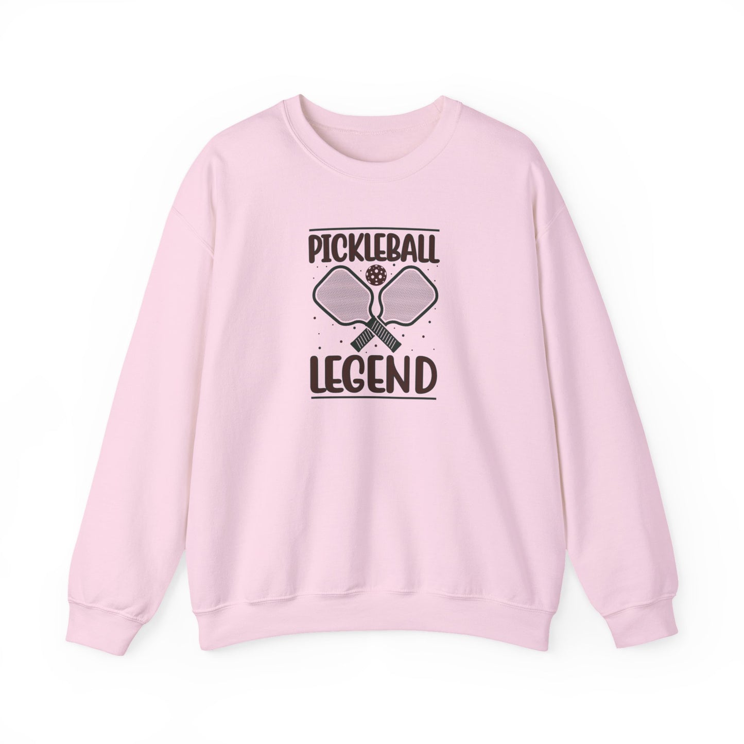 Women's Durable Pickleball Sweatshirt - Pickleball Legend Pink