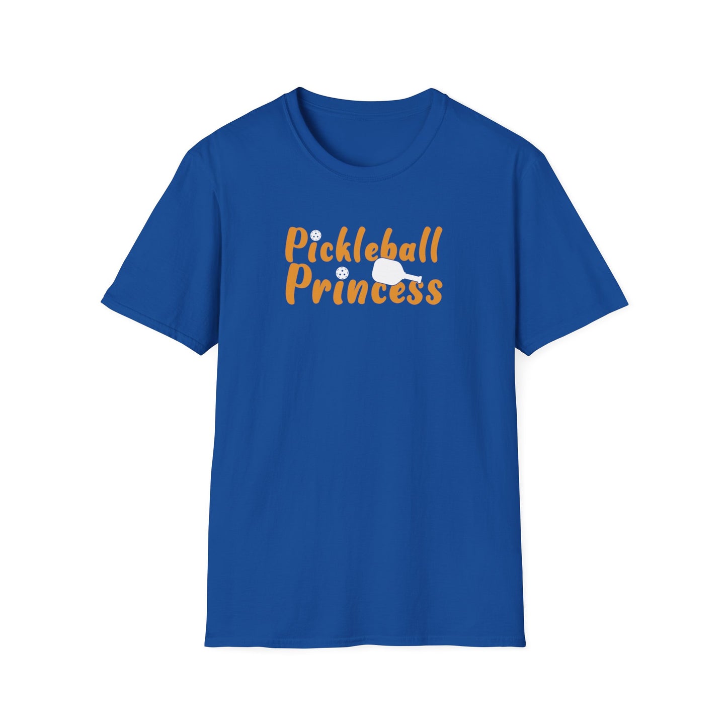 Women's Soft Pickleball T-shirt - Pickleball Princess Royal