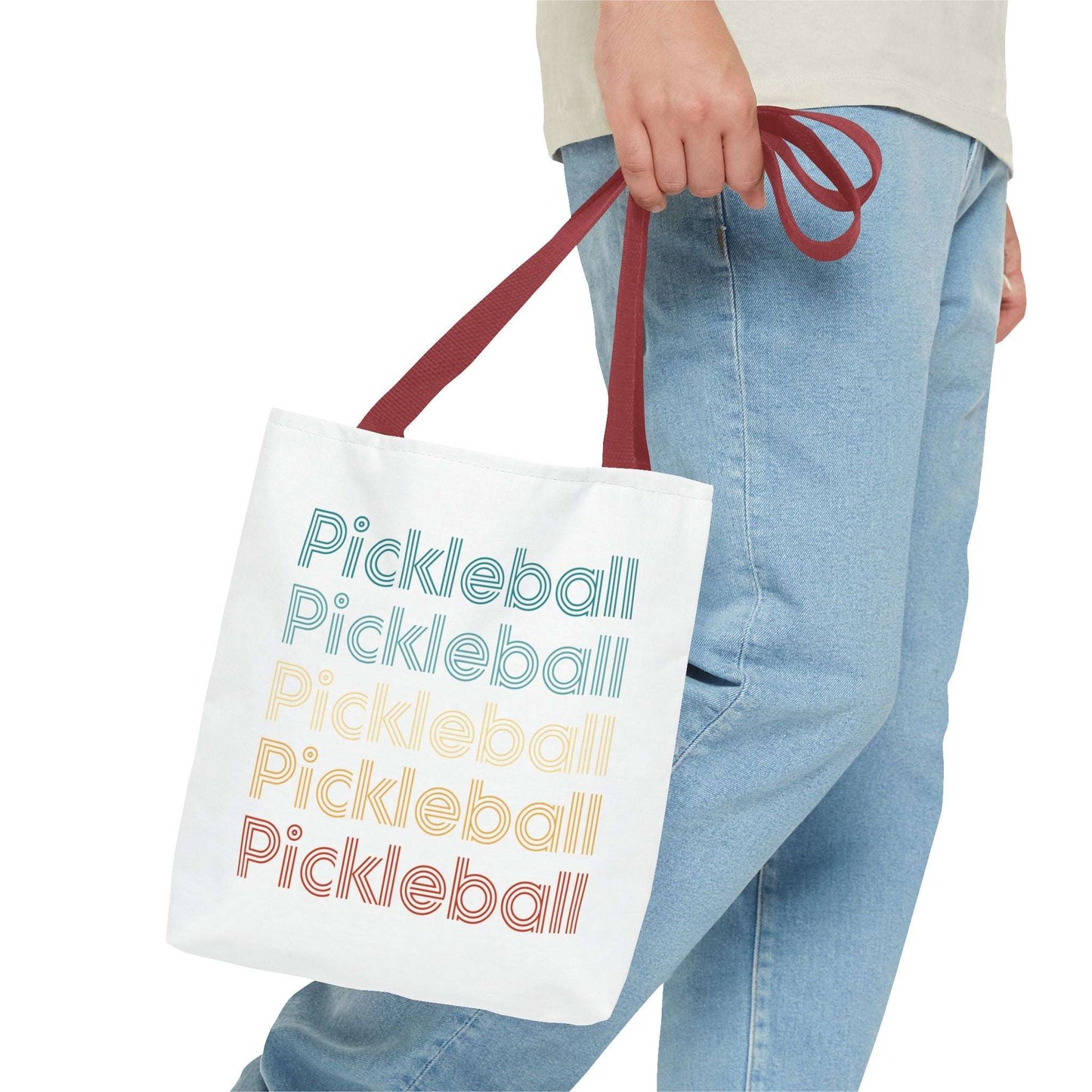 Pickleball Playful Tote Bag - Pickleball Repeat
