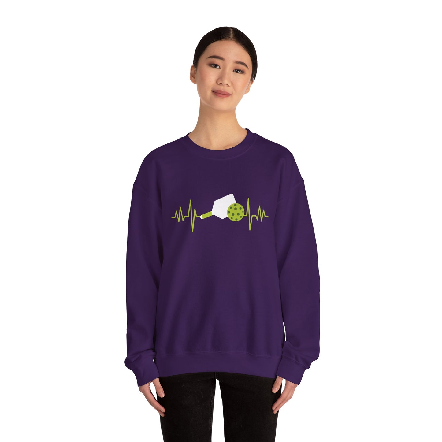 Women's Soft Pickleball Sweatshirt - Pickleball and Pulse