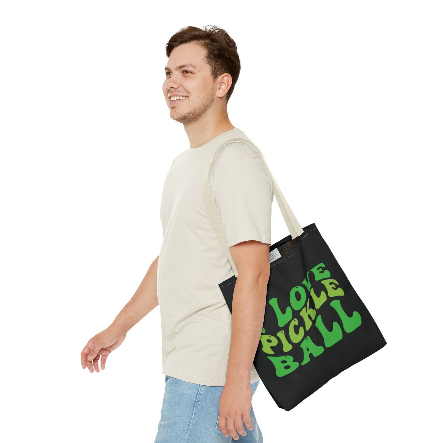 Pickleball Cute Tote Bag - I Love Pickleball