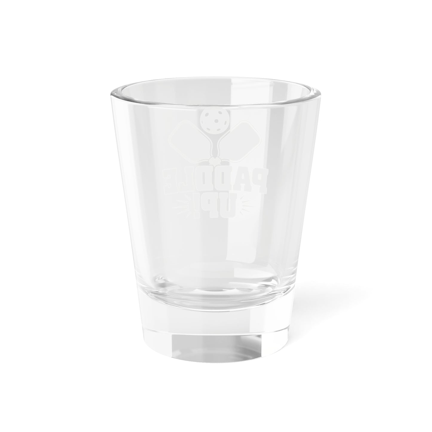 Pickleball Durable Shot Glass - Paddle Up