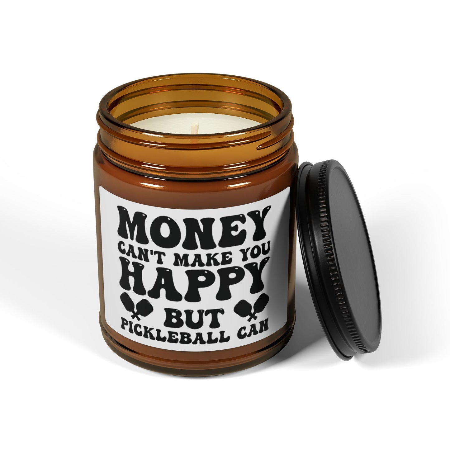Pickleball Candle - Money Can't Make You Happy but Pickleball Can