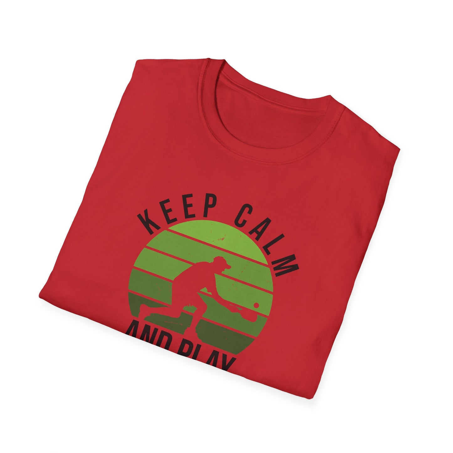 Women's Playful Pickleball T-shirt - Keep Calm and Play
