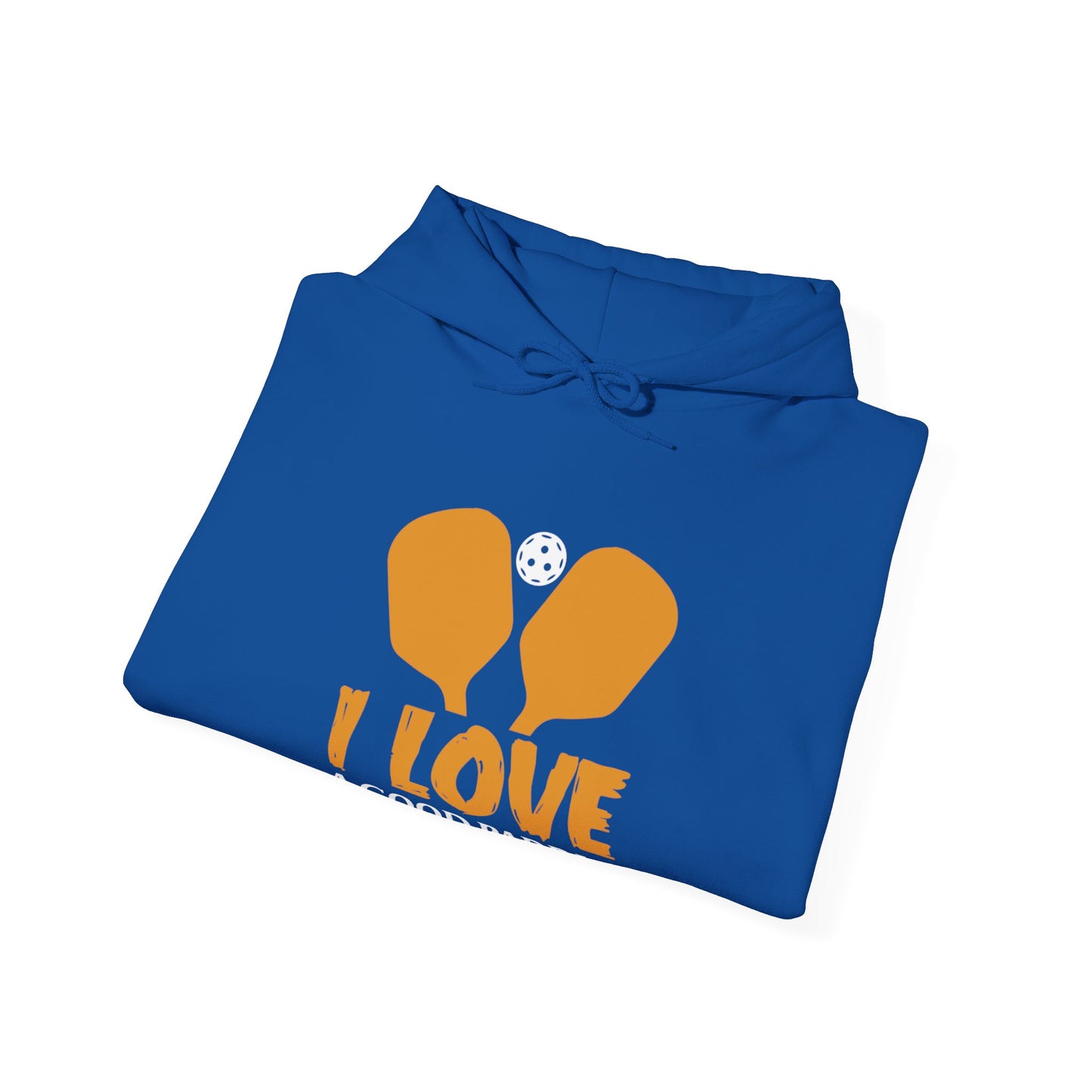 Men's Comfy Pickleball Hoodie - I Love a Good Paddle