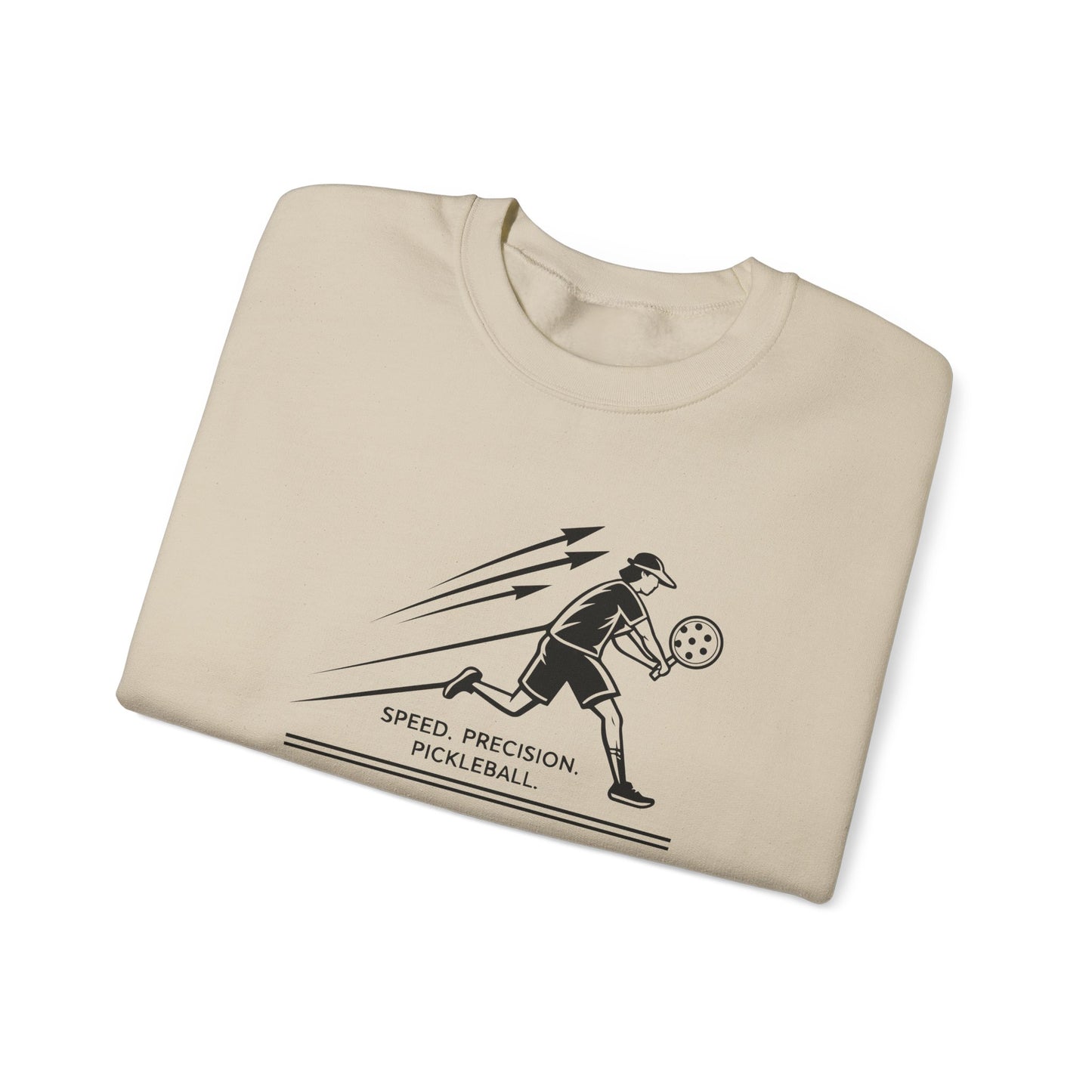 Men's Comfy Pickleball Sweatshirt - Speed. Precision. Pickleball.