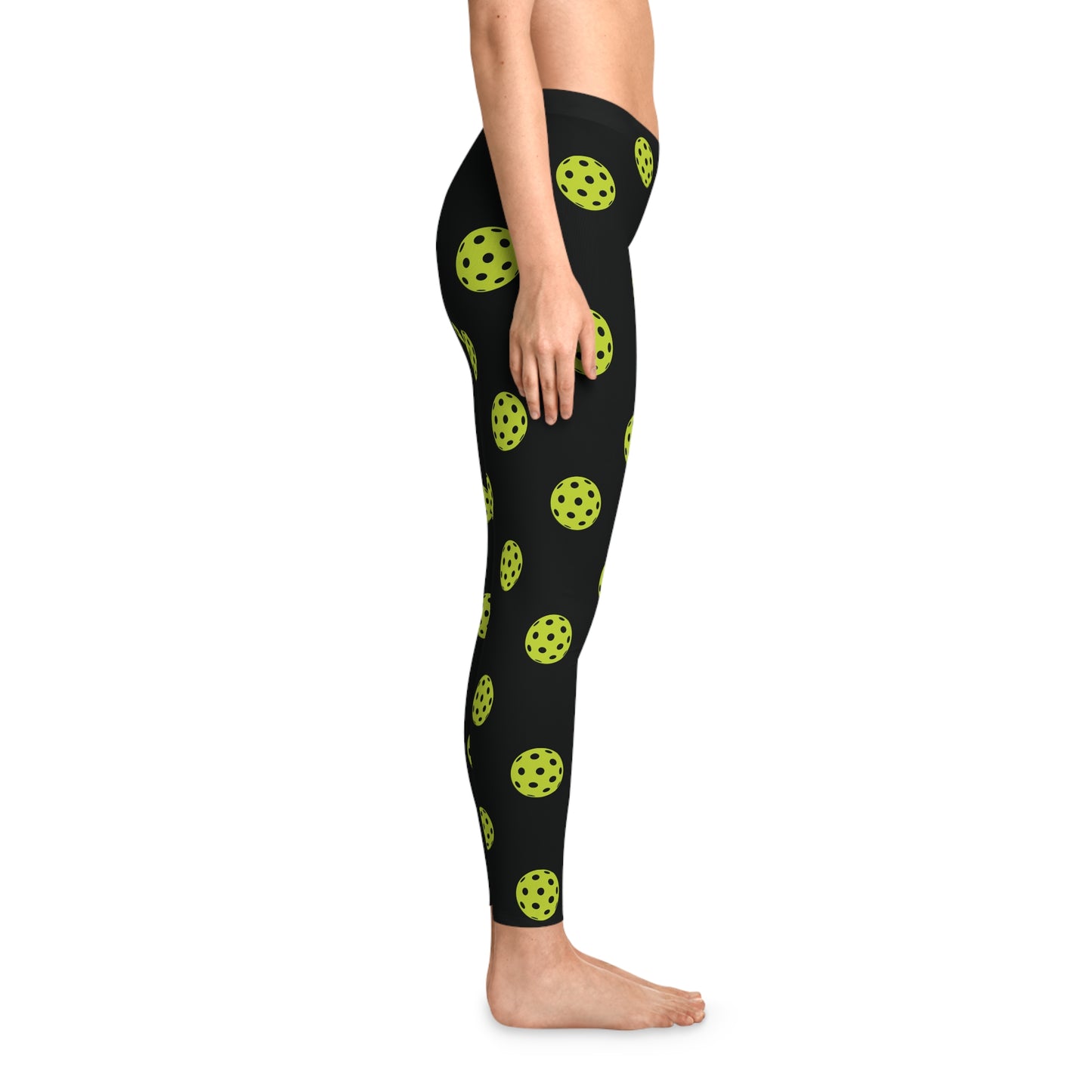 Women's Playful Pickleball Legging - Pickleball Ball